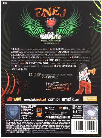 Enej: XVII Przystanek Woodstock (digipack) [DVD]+[CD]