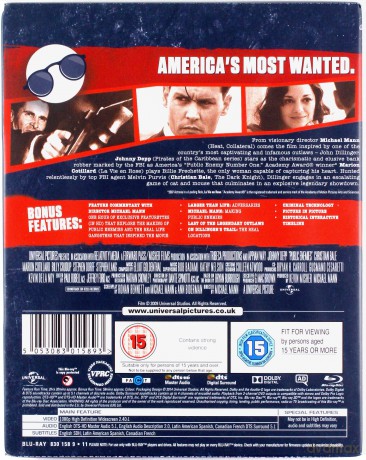 Public Enemies (steelbook) (Wrogowie publiczni) [Blu-Ray]