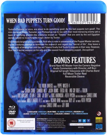 Puppet Master 4 - The Demon [Blu-Ray]+[DVD]