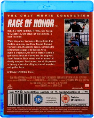 Rage Of Honor [Blu-Ray]