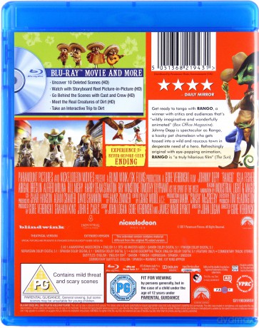 Rango [Blu-Ray]