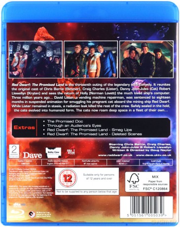 Red Dwarf - The Promised Land (Czerwony Karzeł) [Blu-Ray]
