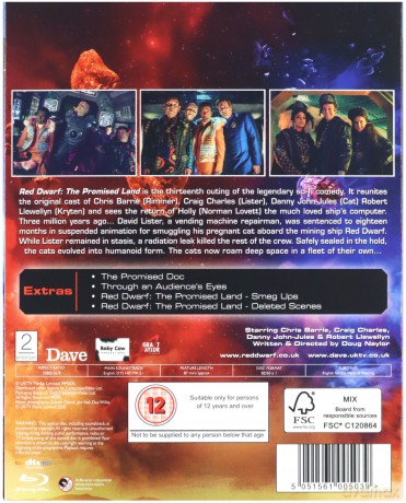Red Dwarf - The Promised Land (Czerwony Karzeł) [Blu-Ray]