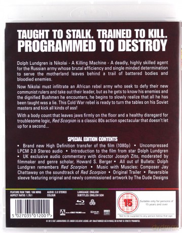 Red Scorpion (Czerwony skorpion) [Blu-Ray]