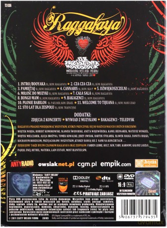 Raggafaya: XVII Przystanek Woodstock (digipack) [DVD]+[CD]