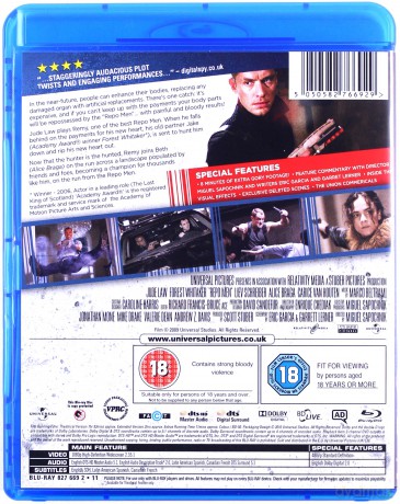 Repo Men (Repo Man - Windykatorzy) [Blu-Ray]