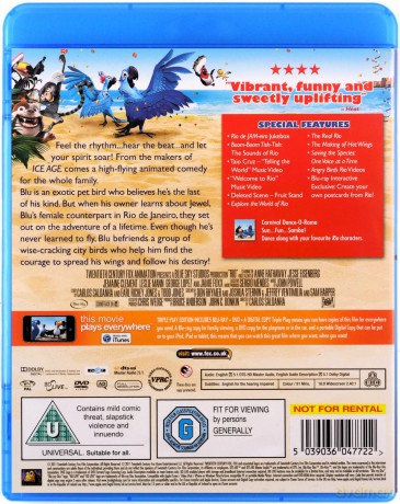 Rio - Carnival Party Edition [Blu-Ray]+[DVD]