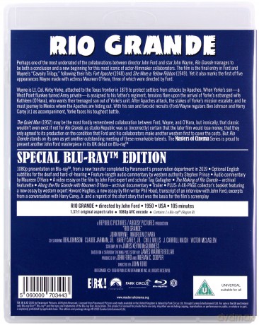 Rio Grande (Limited) [Blu-Ray]