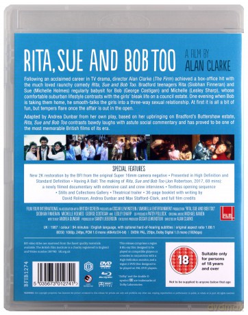 Rita, Sue & Bob Too! [Blu-Ray]+[DVD]