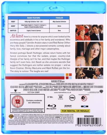 Rumour Has It (Z ust do ust) [Blu-Ray]