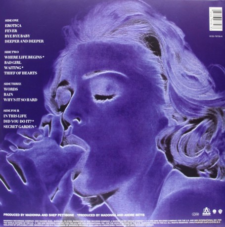 Madonna: Erotica [2xWinyl]