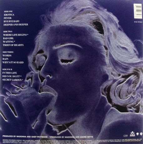 Madonna: Erotica [2xWinyl]