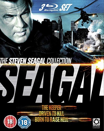 Seagal - Driven To Kill / The Keeper / Born To Raise Hell (Żądza śmierci / Cena powrotu / W odwecie za śmierć) [3xBlu-Ray]