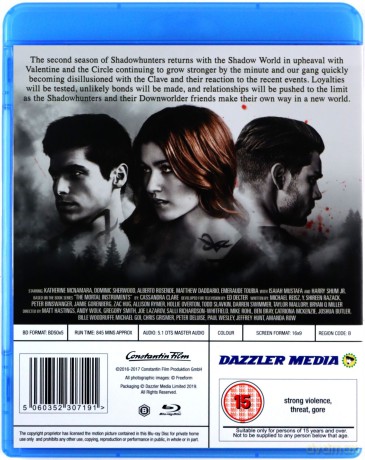 Shadowhunters: Season 1-3 [12xBlu-Ray]