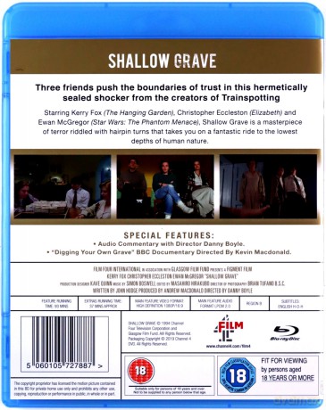 Shallow Grave (Płytki grób) [Blu-Ray]