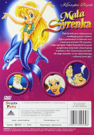 Mała syrenka (Cass Film) [DVD]