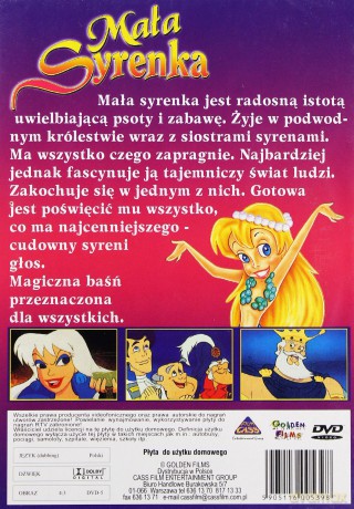 Mała syrenka (Cass Film) [DVD]