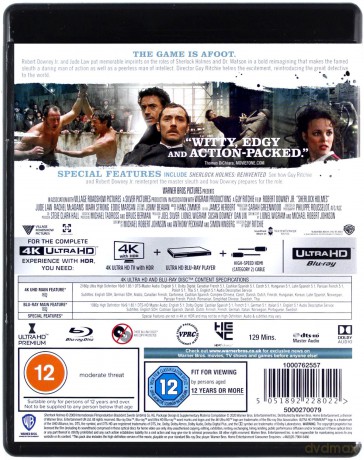 Sherlock Holmes [Blu-Ray 4K]+[Blu-Ray]