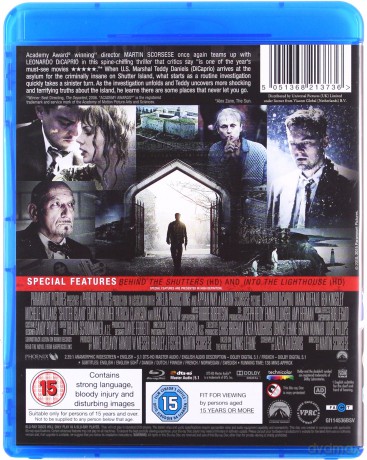 Shutter Island (Wyspa tajemnic) [Blu-Ray]
