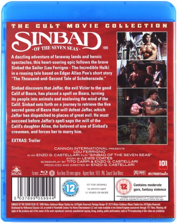 Sinbad Of The Seven Seas [Blu-Ray]