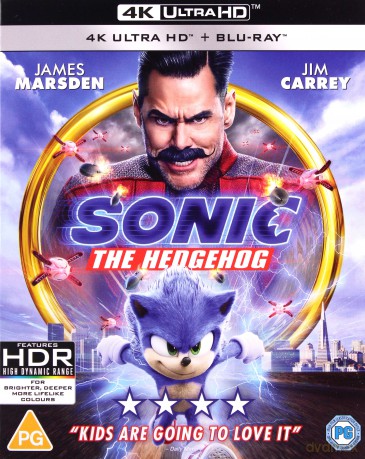 Sonic The Hedgehog (Jeż Sonic) [Blu-Ray 4K]+[Blu-Ray]