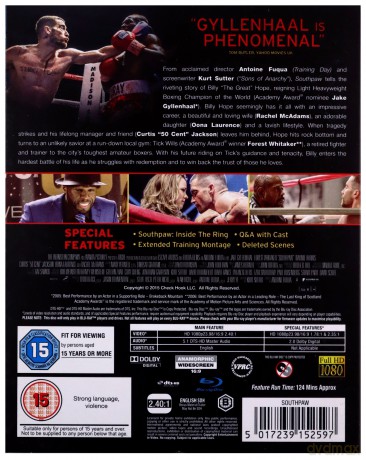 Southpaw (Do utraty sił) [Blu-Ray]
