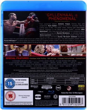 Southpaw (Do utraty sił) [Blu-Ray]