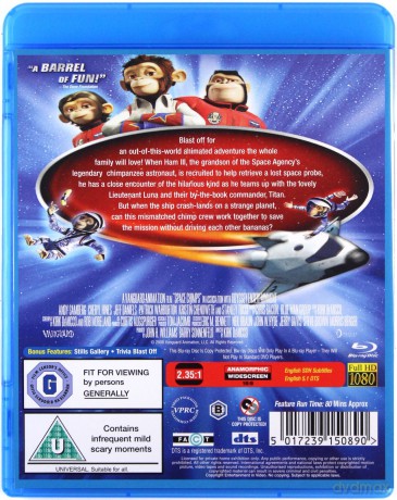Space Chimps (Małpy w kosmosi) [Blu-Ray]