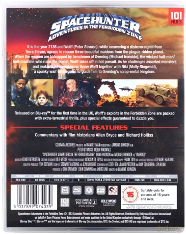 Spacehunterm - Adventures in the Forbidden Zone (Kosmiczne łowy) [Blu-Ray]