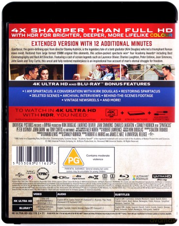 Spartakus [Blu-Ray 4K]+[Blu-Ray]