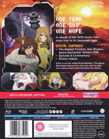 Star Blazers - Space Battleship Yamato 2199 (Complete Series) [4xBlu-Ray]