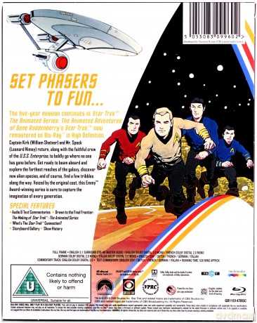 Star Trek - The Animated Series [Blu-Ray]