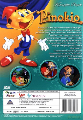 Pinokio (Cass Film) [DVD]