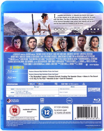 Star Wars - The Rise Of Skywalker (Limited edition) (Gwiezdne wojny: Skywalker - odrodzenie (Edycja limitowana)) [Blu-Ray]