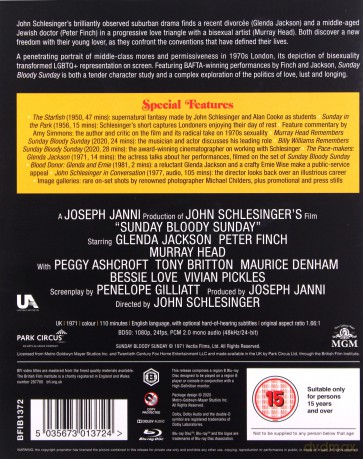 Sunday Bloody Sunday (Ta przeklęta niedziela) [Blu-Ray]+[DVD]