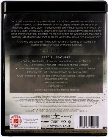 Take Shelter (Limited edition) [Blu-Ray]