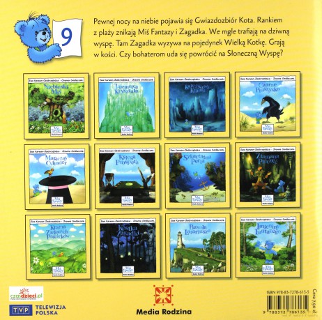 Miś Fantazy 9 Wyspa kotów - Ewa Karwan-Jastrzębska [KSIĄŻKA]