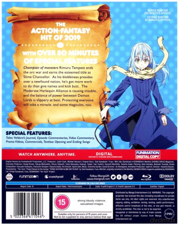 That Time I Got Reincarnated as a Slime: Season One Part Two [2xBlu-Ray]