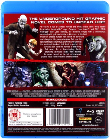 The Amazing Adventures Of The Living Corpse [Blu-Ray]+[DVD]