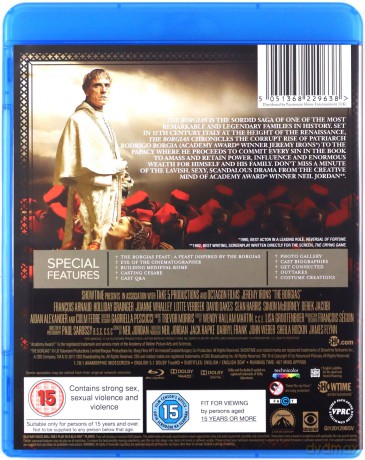 The Borgias: Season 1 (Rodzina Borgiów: Sezon 1) [3xBlu-Ray]