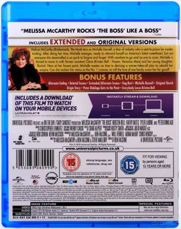 The Boss (Szefowa) [Blu-Ray]
