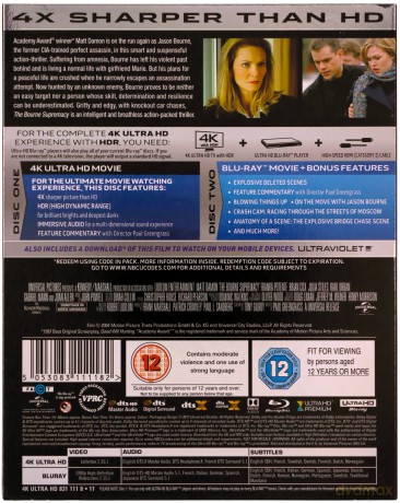 Krucjata Bourne'a [Blu-Ray 4K]+[Blu-Ray]