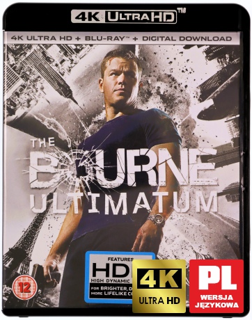 Ultimatum Bourne'a [Blu-Ray 4K]+[Blu-Ray]