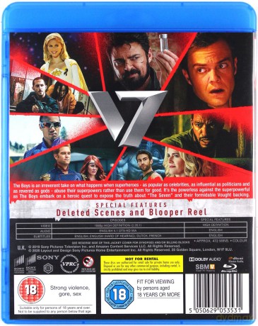 The Boys: Season 1 [3xBlu-Ray]