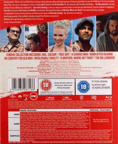 The Coen Brothers (8 Films Directors Collection) [8xBlu-Ray]