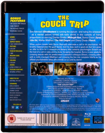 The Couch Trip (Kto tu zwariował?) [Blu-Ray]