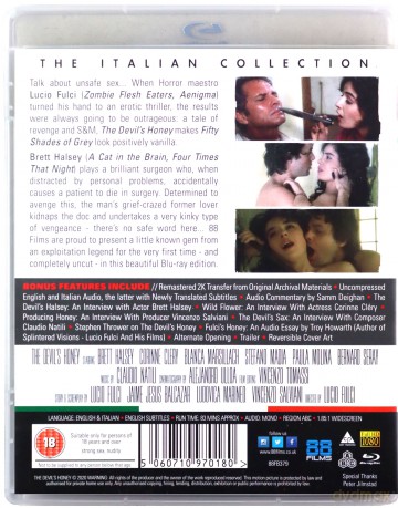 The Devils Honey (Niebezpieczna obsesja) [Blu-Ray]