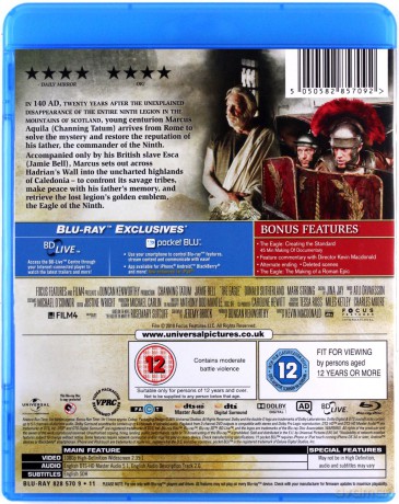 The Eagle (9. legion) [Blu-Ray]