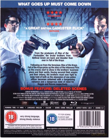 The Fall Of The Krays [Blu-Ray]