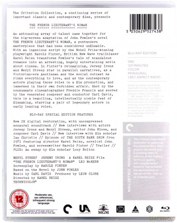 The French Lieutenants Woman - Criterion Collection [Blu-Ray]